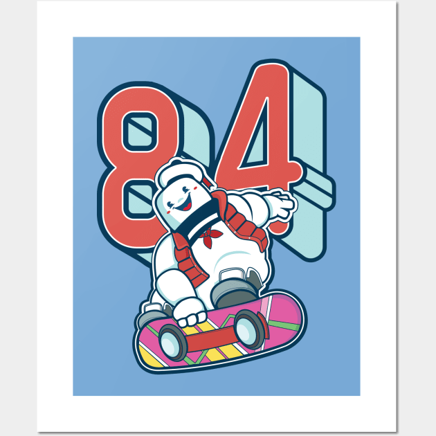 84 Puft Wall Art by DeepDiveThreads